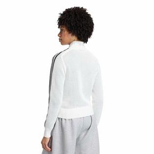 adidas Originals Veste de surv&ecirc;tement en crochet tricot&eacute; Firebird pour femmes