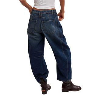 Free People Women's Good Luck Mid Rise Barrel Jean