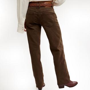 Free People Jean droit &agrave; taille mi-haute Risk Taker pour femmes