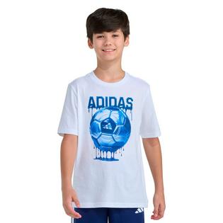 adidas Junior Boys' [8-16] Soccer Drip Graphic T-Shirt