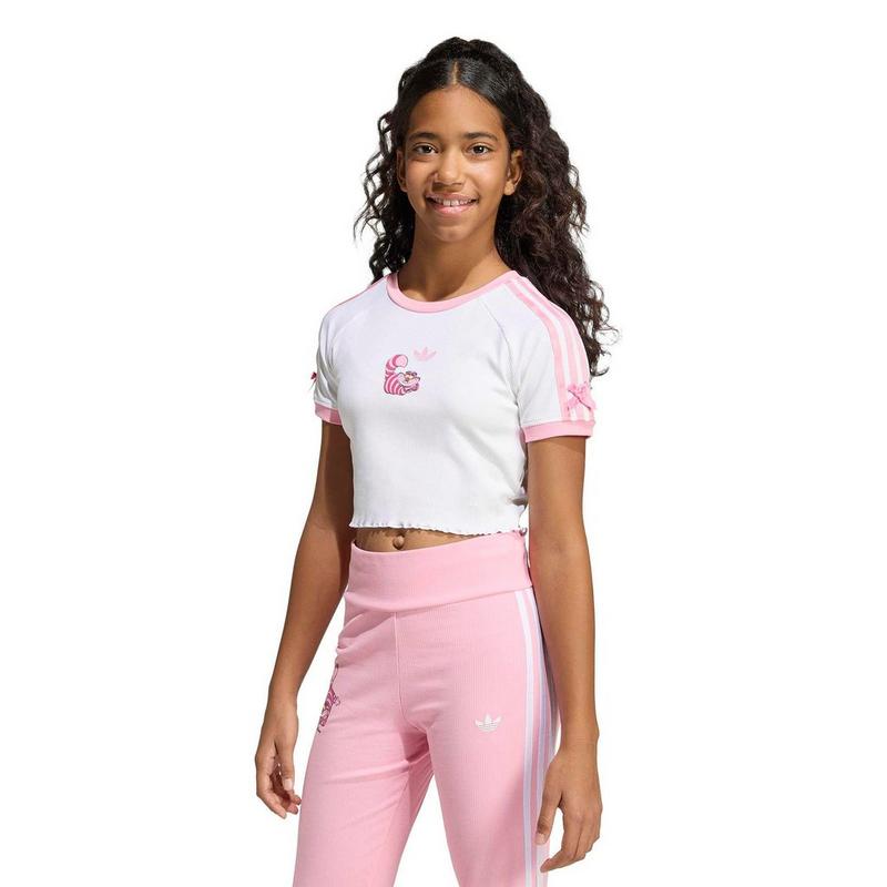 adidas Originals Junior Girls' [8-16] Disney Slim Crop T-Shirt
