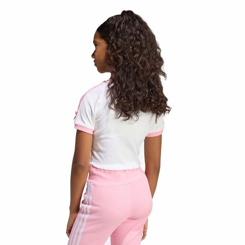 adidas Originals Junior Girls' [8-16] Disney Slim Crop T-Shirt