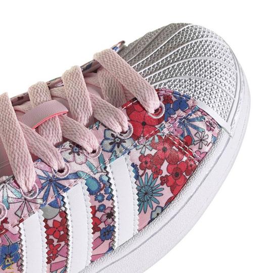 adidas gazelle silver green womens adidas Kids Superstar All White Shoes White / 4.5 main image 0