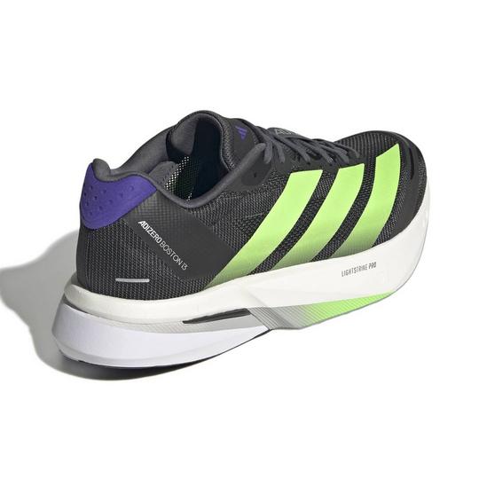 adidas gazelle silver green womens Men's adidas Adizero Boston 10 10.5 / Legacy Indigo/Turbo/Sky Rush / D main image 1