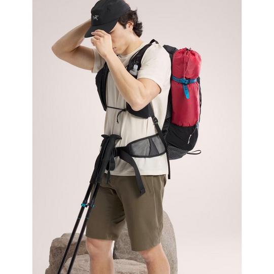 THUNDER STRIPES ADJUSTABLE SHORT クロ　Mサイズ Optime_3-Stripes_1-