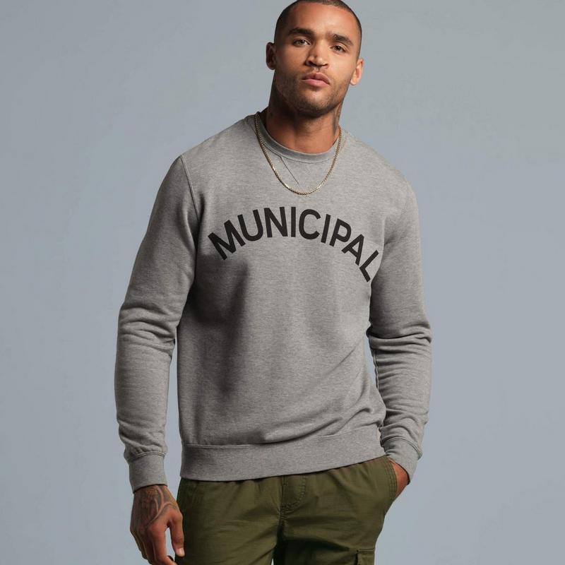 Municipal Chandail en molleton Origin Crew pour hommes