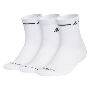 adidas Unisex Cushioned Sport 3.0 High Quarter Sock (3 Pack)