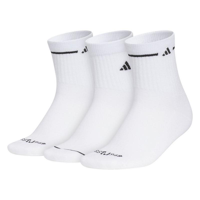 adidas Chaussettes hautes coussin&eacute;es Sport 3.0 unisexes (paquet de 3)