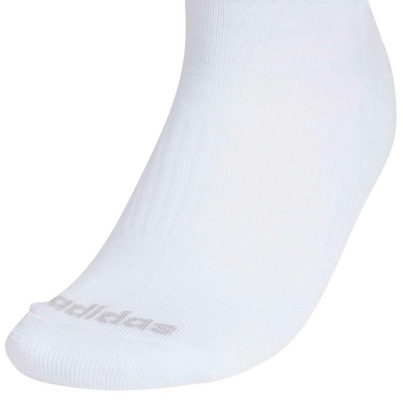adidas Chaussettes mi-mollet coussin&eacute;es 3-Stripes pour femmes (paquet de 3)