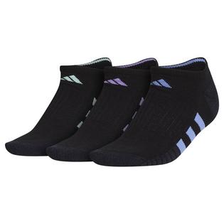 adidas Women's Cushioned 3 No-Show Sock (3 Pack)