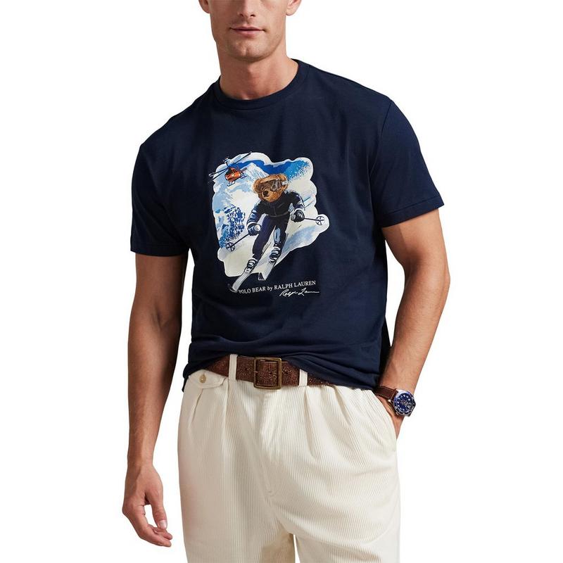 Polo Ralph Lauren Men's Classic Fit Polo Bear Jersey T-Shirt