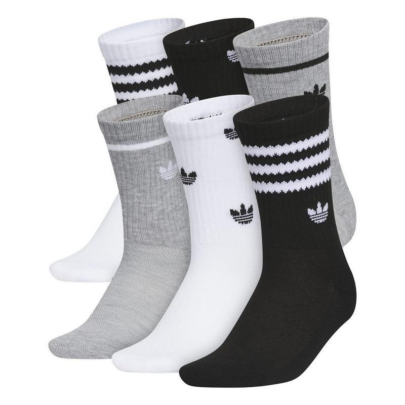 adidas Originals Chaussettes mi-mollet Remix 4.0 pour enfants (paquet de 6)