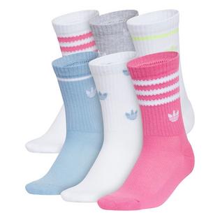 adidas Originals Kids' Remix 4.0 Crew Sock (6 Pack)