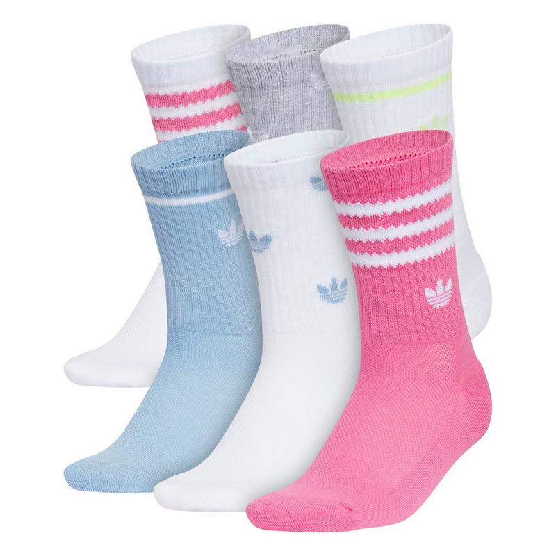 adidas Originals Chaussettes mi-mollet Remix 4.0 pour enfants (paquet de 6)