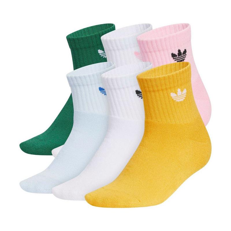 adidas Originals Chaussette courte Trefoil 2.0 pour juniors [8-16] (paquet de 6)