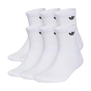 adidas Originals Unisex Trefoil 2.0 Quarter Sock (6 Pack)