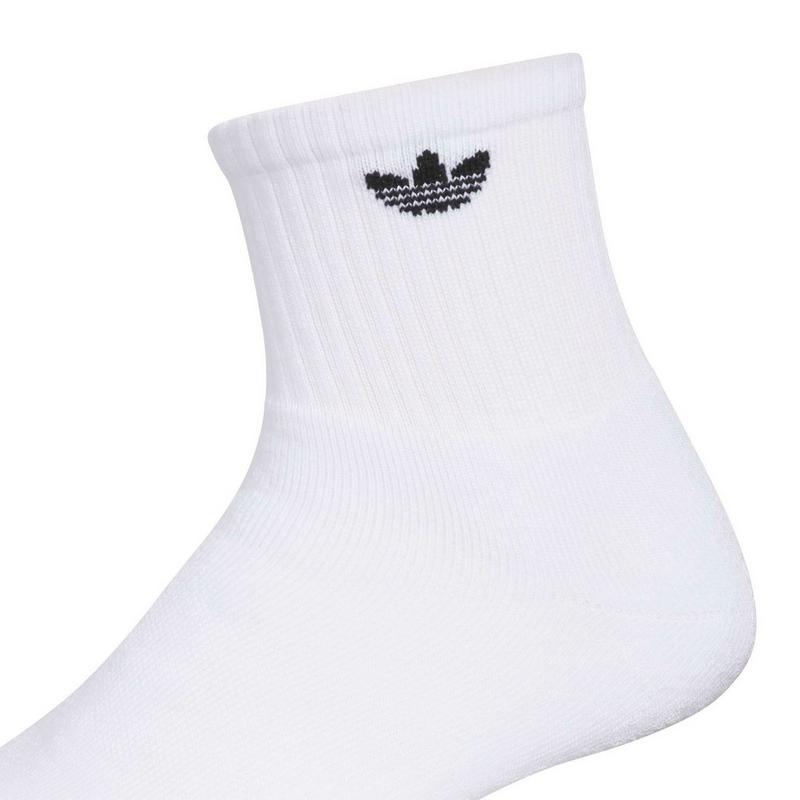 adidas Originals Chaussettes courtes Trefoil 2.0 unisexes (paquet de 6)