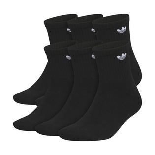 adidas Originals Unisex Trefoil 2.0 Quarter Sock (6 Pack)