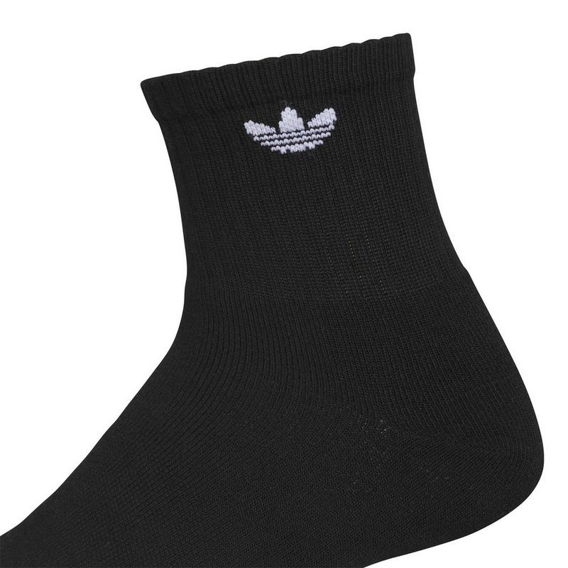 adidas Originals Chaussettes courtes Trefoil 2.0 unisexes (paquet de 6)