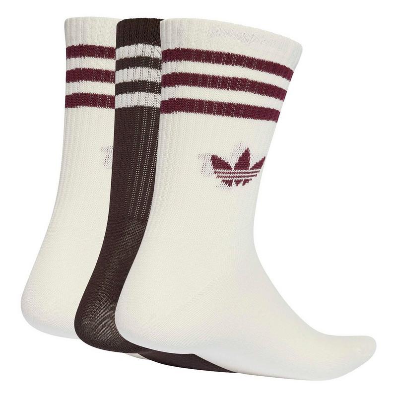 adidas Originals Chaussettes mi-mollet 3-Stripes unisexes (paquet de 3)
