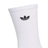 Unisex Trefoil 2 0 Crew Sock  6 Pack 