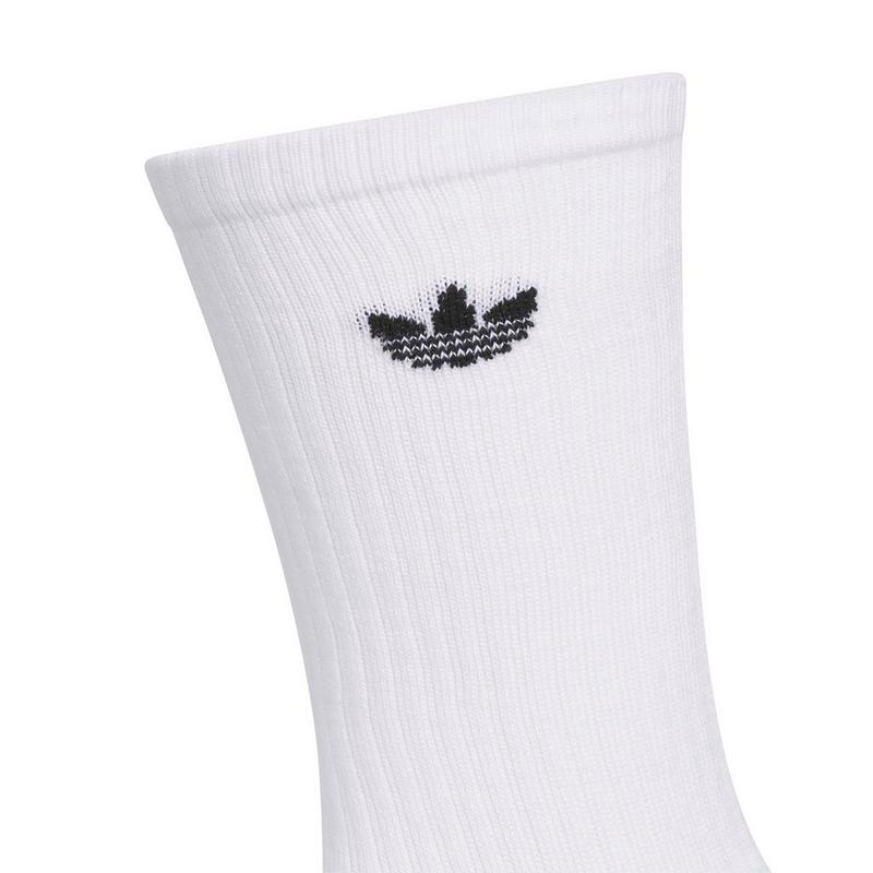 adidas Originals Chaussettes mi-mollet Trefoil 2.0 unisexes (paquet de 6)