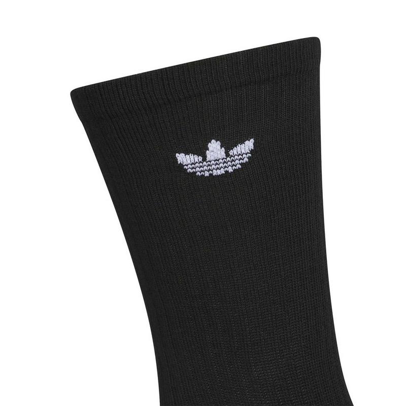 adidas Originals Chaussettes mi-mollet Trefoil 2.0 unisexes (paquet de 6)
