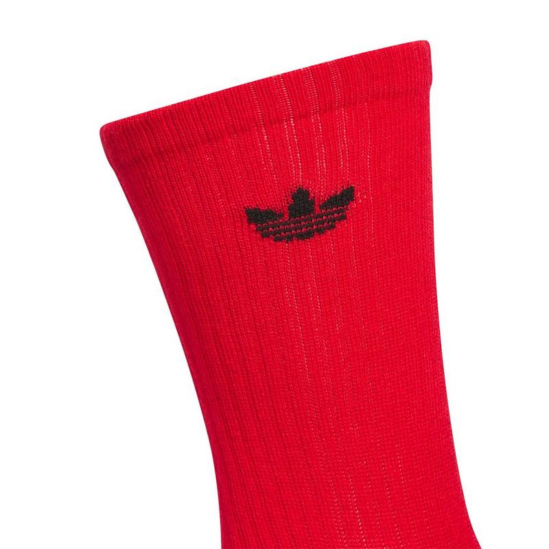 adidas Originals Chaussettes mi-mollet Trefoil 2.0 unisexes (paquet de 6)