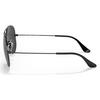 Lunettes de soleil Aviator Total Black