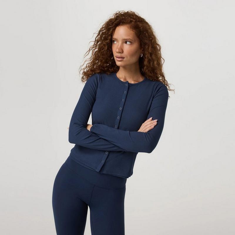 Vuori Cardigan &agrave; manches longues Pose Twin pour femmes