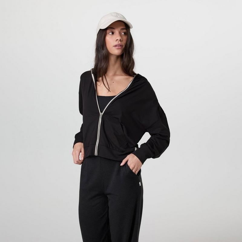 Vuori Chandail &agrave; capuchon Halo Modern avec glissi&egrave;re pour femmes