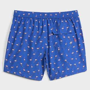 Public Beach Men's Flamingo Vibe Keep It Tight 6.5" Classic Swim Trunk