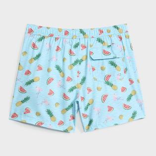 Public Beach Men's Tropical Tango Keep It Tight 6.5" Classic Swim Trunk