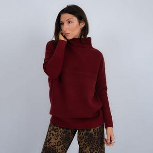 Oak & Ivy Women's Ottoman Mock Neck Sweater