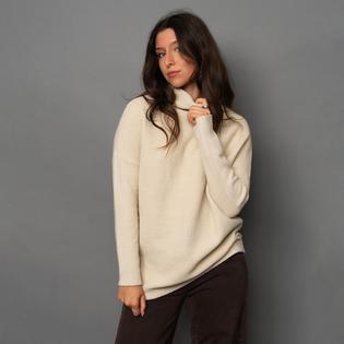 Oak & Ivy Chandail &agrave; col montant Ottoman pour femmes
