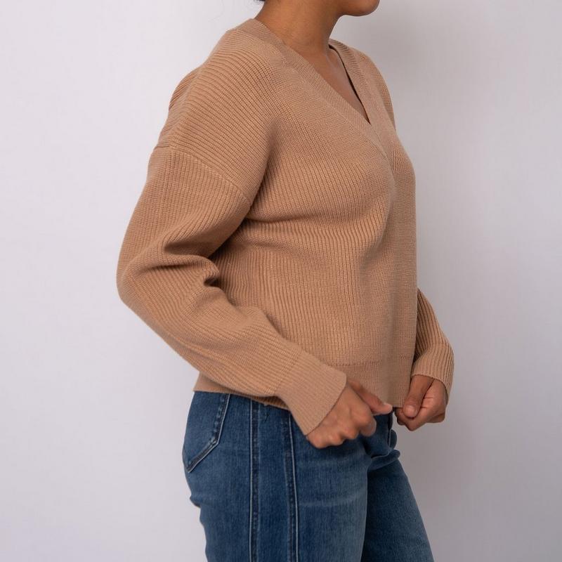 Oak & Ivy Chandail &agrave; col en V Manuela pour femmes