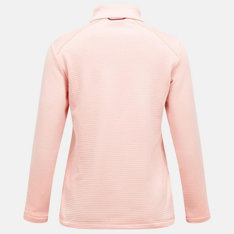Peak Performance Haut &agrave; demi-glissi&egrave;re Trail Polartec Power Grid pour femmes