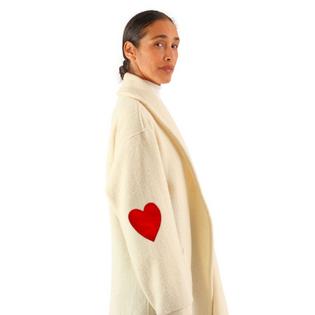 SteMargScot Manteau en pure laine canadienne pour femmes