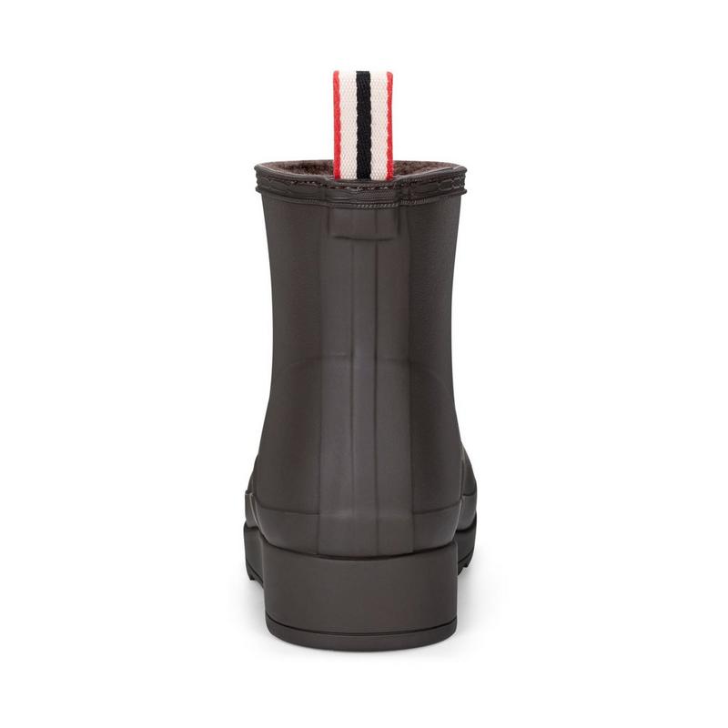 Hunter Bottes de pluie courte isol&eacute;e en shearling v&eacute;gan Play pour femmes