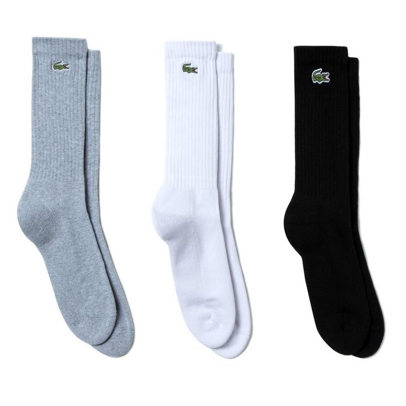 Lacoste Chaussettes Classic Sport unisexes (paquet de 3)