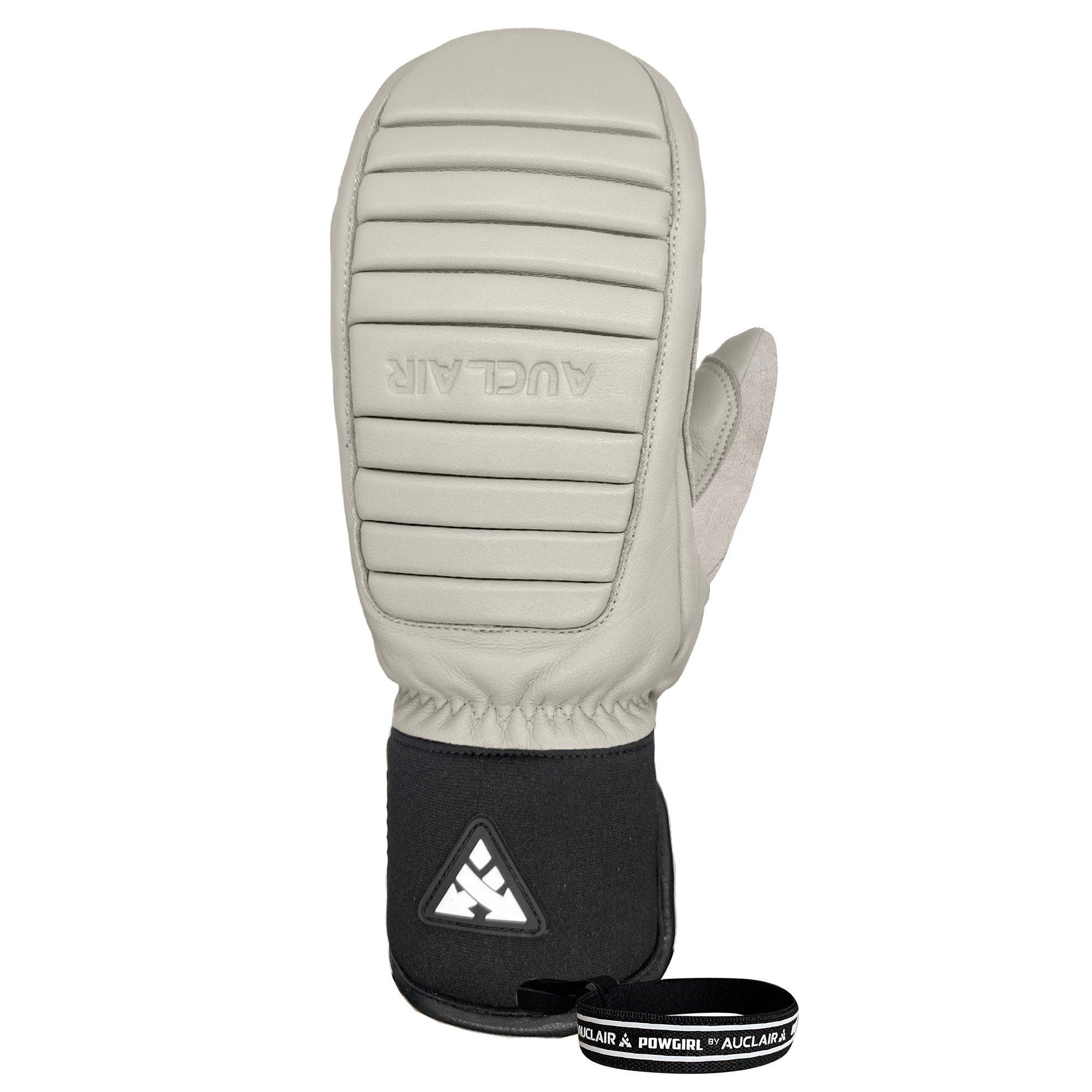 Auclair | Women's Outseam Mitten, Off White, Size Medium