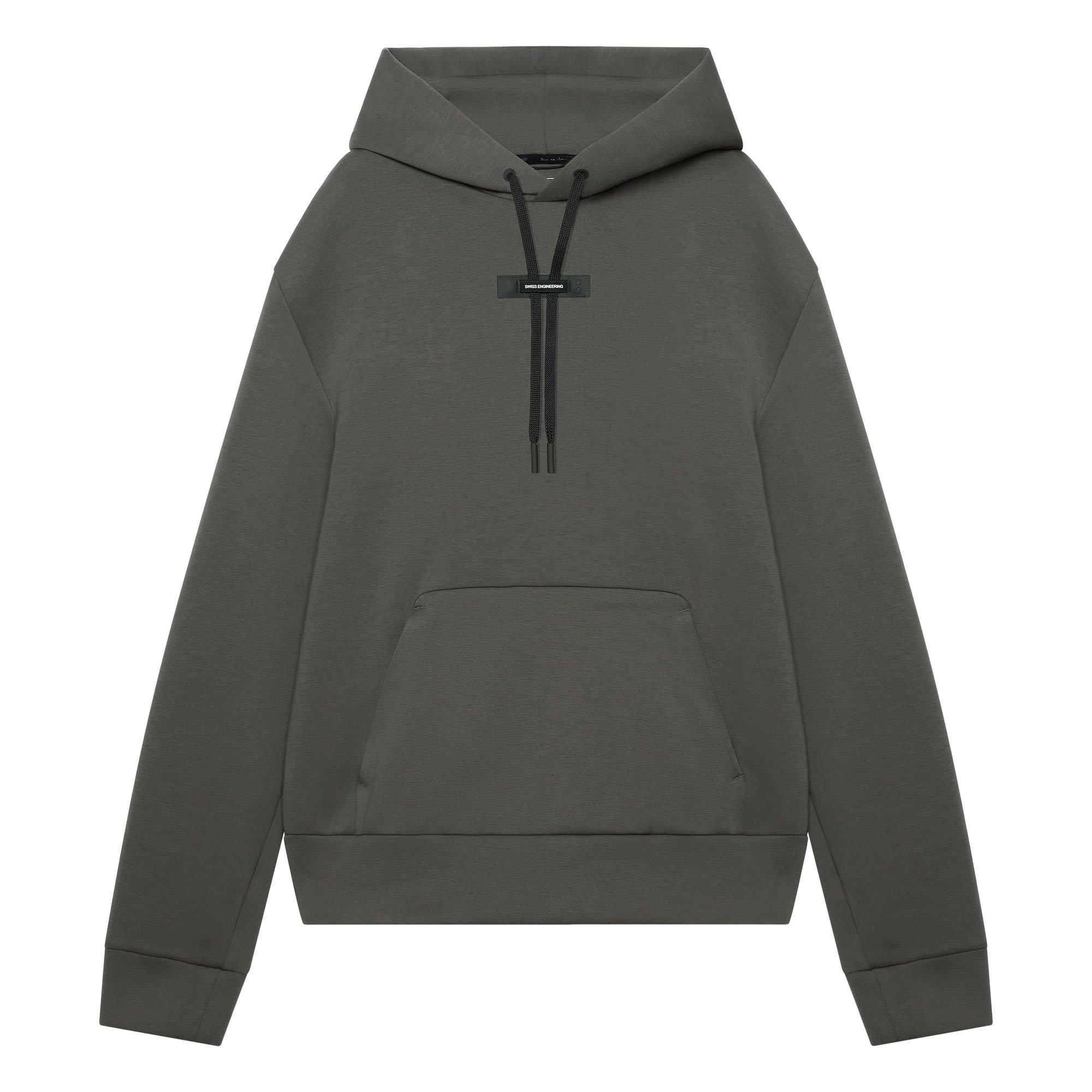 On Focus Tech Pullover Hoodie - Men's - Grey - Size L