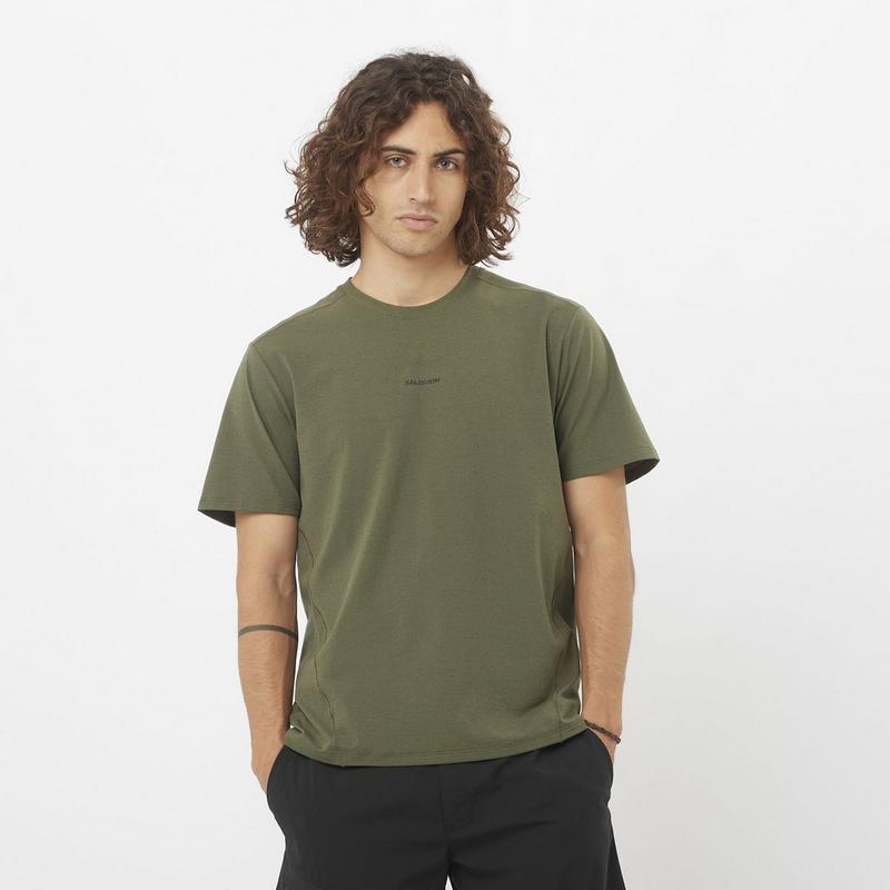 Salomon Men's Trackline Short Sleeve T-Shirt