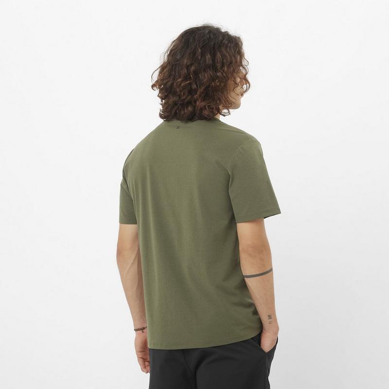 Salomon Men's Trackline Short Sleeve T-Shirt
