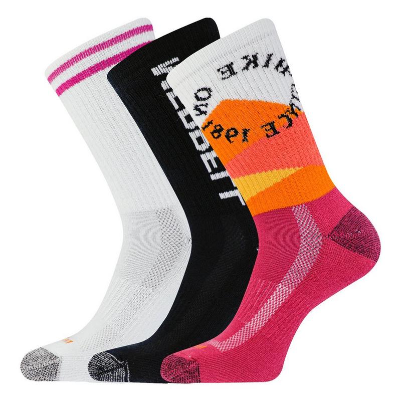 Merrell Chaussettes mi-mollet recycl&eacute;es Everyday unisexes (paquet de 3)