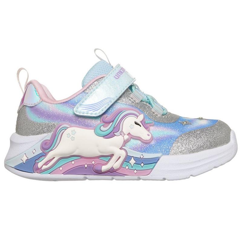 Skechers Toddlers' [5-10] S-Lights Unicorn Chaser Shoe