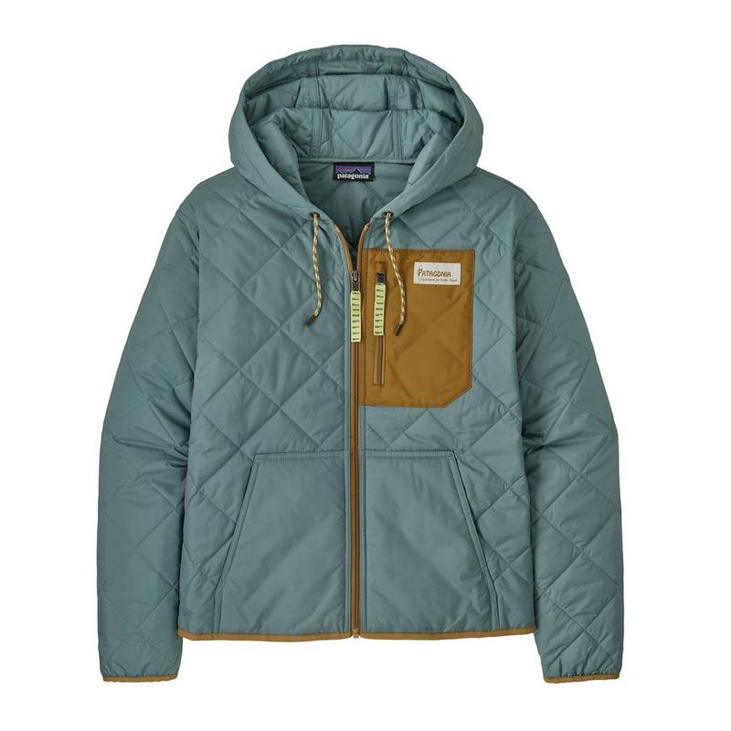 Patagonia Veste &agrave; capuchon &agrave; matelassage en losanges pour femmes