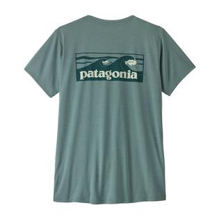 Patagonia T-shirt Boardshort Logo Capilene Cool Daily pour femmes