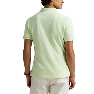 Polo Ralph Lauren Polo en maille teint&eacute;e min&eacute;rale &agrave; coupe classique pour hommes