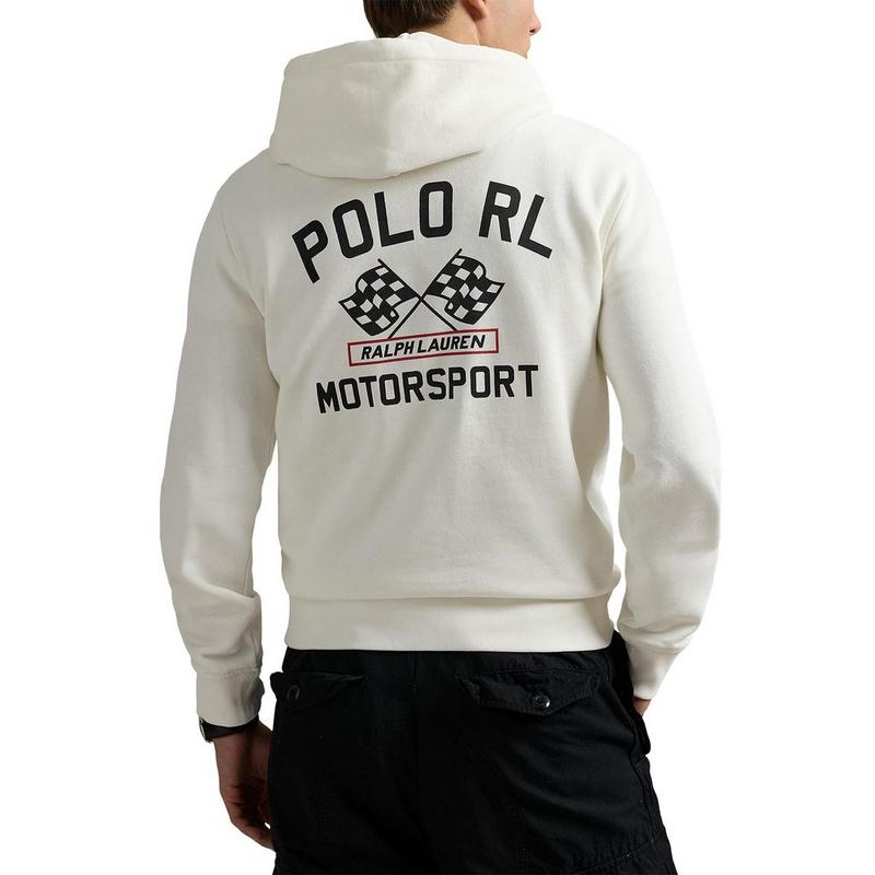 Polo Ralph Lauren Men's Slub Fleece Graphic Hoodie